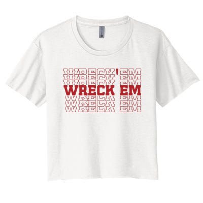 Wreckem Mirror Women's Crop Top Tee