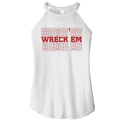 Wreckem Mirror Women's Perfect Tri Rocker Tank