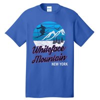 Whiteface Mountain Wilmington Ny Usa Skiing Snowboarding Meaningful Gift Tall T-Shirt