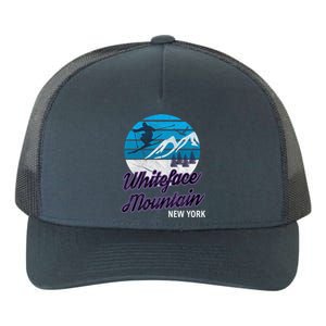 Whiteface Mountain Wilmington Ny Usa Skiing Snowboarding Meaningful Gift Yupoong Adult 5-Panel Trucker Hat