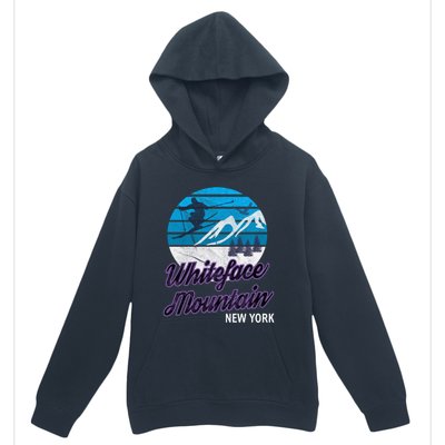 Whiteface Mountain Wilmington Ny Usa Skiing Snowboarding Meaningful Gift Urban Pullover Hoodie