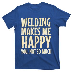 Welder Metal Worker Welding Blacksmithing Fabricating Cool Gift T-Shirt