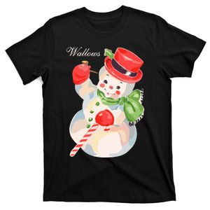 Wallows Music Wallows Snowman T-Shirt