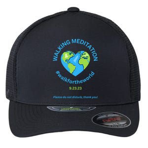 Walking Meditation World Meditation In Progress Walking Me Flexfit Unipanel Trucker Cap