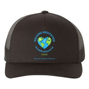 Walking Meditation World Meditation In Progress Walking Me Yupoong Adult 5-Panel Trucker Hat