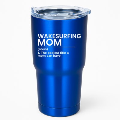 Wakesurfing Mom Wakeboard Wakeboarding Wakesurf Surf Board Meaningful Gift Tumbler