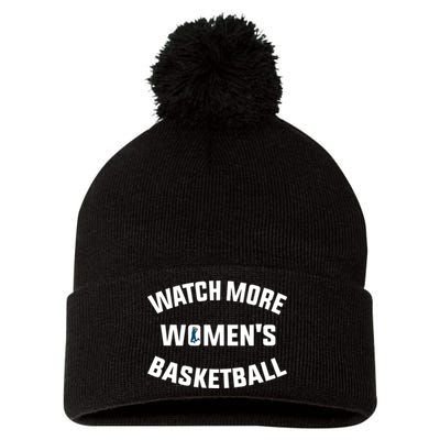 Watch More Women's Basketball Pom Pom 12in Knit Beanie