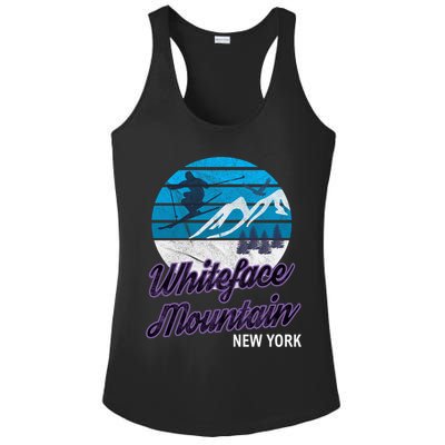 Whiteface Mountain Wilmington Ny Usa Skiing Snowboarding Gift Ladies PosiCharge Competitor Racerback Tank
