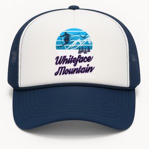 Whiteface Mountain Wilmington Ny Usa Skiing Snowboarding Gift Trucker Hat