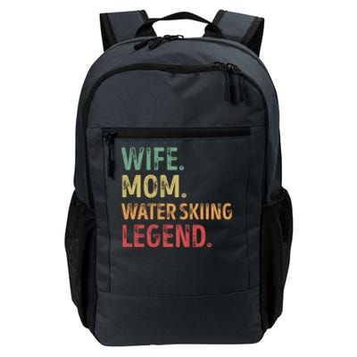 Wife Mom Water Skiing Legend Gift Daily Commute Backpack