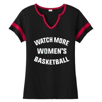 Watch More Women's Basketball Ladies Halftime Notch Neck Tee