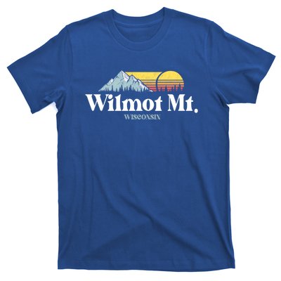 Wilmot Mountain Wisconsin Ski Trip Snowboarding Slopes Cute Gift T-Shirt