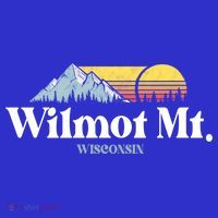 Wilmot Mountain Wisconsin Ski Trip Snowboarding Slopes Cute Gift T-Shirt
