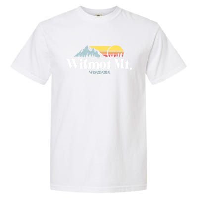 Wilmot Mountain Wisconsin Ski Trip Snowboarding Slopes Cute Gift Garment-Dyed Heavyweight T-Shirt