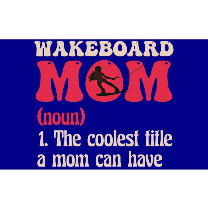 Wakeboard Mom Water Surfing Boating Skiing Wakeboarding Gift Bumper Sticker