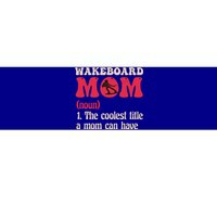 Wakeboard Mom Water Surfing Boating Skiing Wakeboarding Gift Bumper Sticker