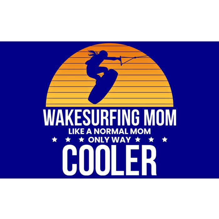 Wakesurf Mom Wakeboard Wakeboarding Wakeboarder Surfing Gift Bumper Sticker