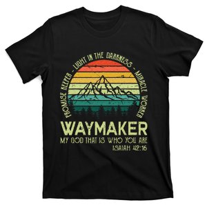 Waymaker Miracle Worker Promise Keeper Christian Apparel T-Shirt