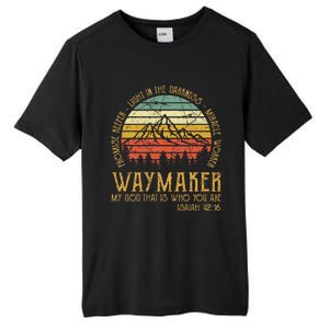 Waymaker Miracle Worker Promise Keeper Christian Tall Fusion ChromaSoft Performance T-Shirt