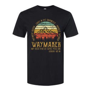 Waymaker Miracle Worker Promise Keeper Christian Softstyle CVC T-Shirt