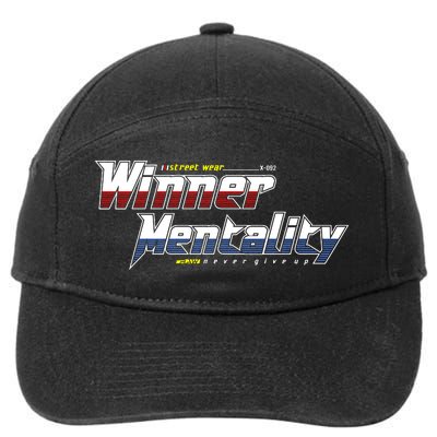 Winner Mentality 7-Panel Snapback Hat