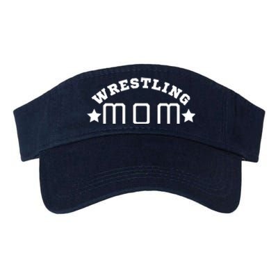 Wrestling Mom Wrestling Mama Cute Mom Life Wrestling Wrestling Mom Wrestling Mam Valucap Bio-Washed Visor