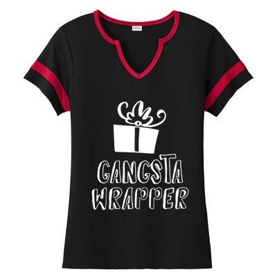 Wrapper Mug Ladies Halftime Notch Neck Tee