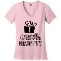 Wrapper Mug Women's V-Neck T-Shirt