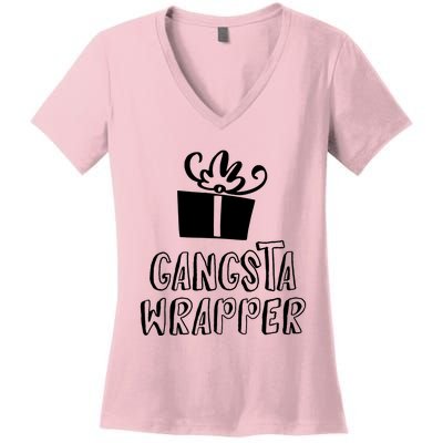 Wrapper Mug Women's V-Neck T-Shirt