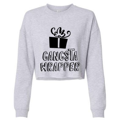 Wrapper Mug Cropped Pullover Crew