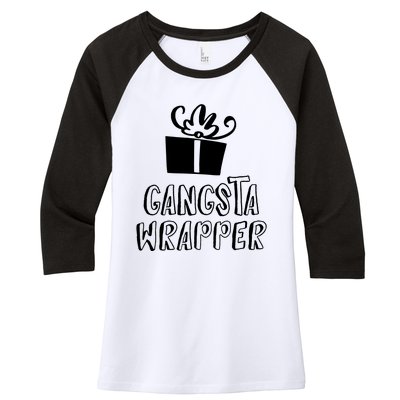 Wrapper Mug Women's Tri-Blend 3/4-Sleeve Raglan Shirt