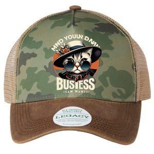 Walz Mind Your Own Damn Business Harris Waltz Cat Lady Legacy Tie Dye Trucker Hat