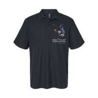 Walz Mind Your Own Damn Business Harris Waltz Cat Lady Softstyle Adult Sport Polo