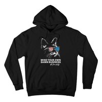 Walz Mind Your Own Damn Business Harris Waltz Cat Lady Hoodie