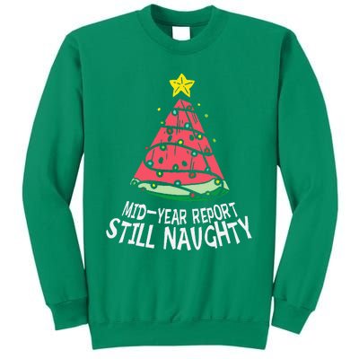 Watermelon Mid Year Report Still Naughty Christmas In July Sweatshirt