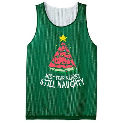 Watermelon Mid Year Report Still Naughty Christmas In July Mesh Reversible Basketball Jersey Tank