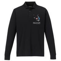 Waltz Mind Your Harris Waltz Gift Performance Long Sleeve Polo