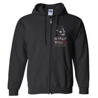 Walz Mind Your Own Damn Business Harris Waltz Cat Lady Full Zip Hoodie