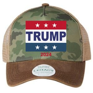 Trump 45 47 Support 2024 Election Day Your Vote Matters  Legacy Tie Dye Trucker Hat