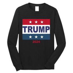 Trump 45 47 Support 2024 Election Day Your Vote Matters  Long Sleeve Shirt