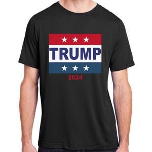 Trump 45 47 Support 2024 Election Day Your Vote Matters  Adult ChromaSoft Performance T-Shirt