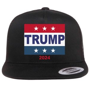 Trump 45 47 Support 2024 Election Day Your Vote Matters  Flat Bill Trucker Hat