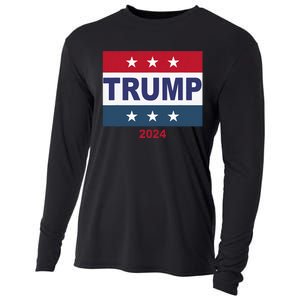 Trump 45 47 Support 2024 Election Day Your Vote Matters  Cooling Performance Long Sleeve Crew