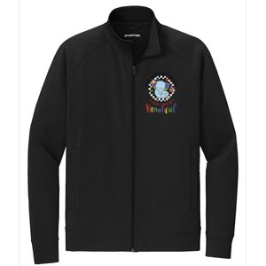 What Makes You Different Is What Makes You Beautiful Stretch Full-Zip Cadet Jacket