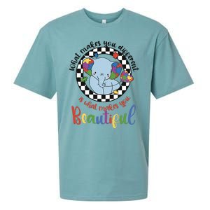 What Makes You Different Is What Makes You Beautiful Sueded Cloud Jersey T-Shirt