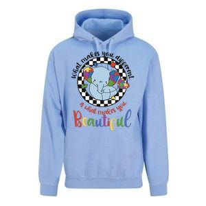 What Makes You Different Is What Makes You Beautiful Unisex Surf Hoodie