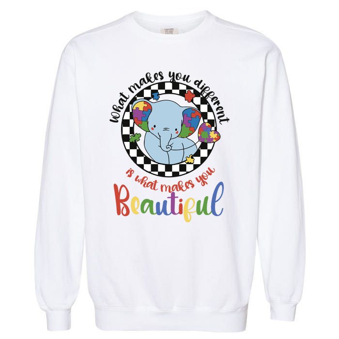 What Makes You Different Is What Makes You Beautiful Garment-Dyed Sweatshirt