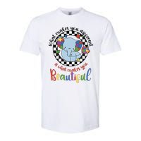 What Makes You Different Is What Makes You Beautiful Softstyle CVC T-Shirt