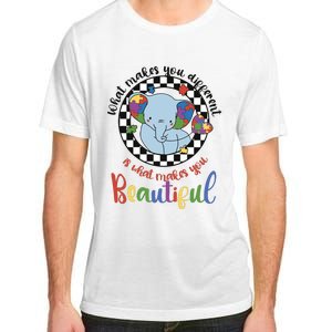 What Makes You Different Is What Makes You Beautiful Adult ChromaSoft Performance T-Shirt