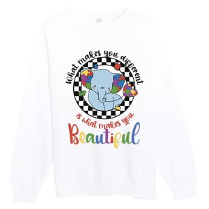 What Makes You Different Is What Makes You Beautiful Premium Crewneck Sweatshirt